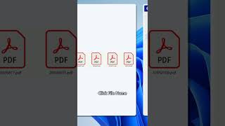 Batch rename PDF files using barcode text