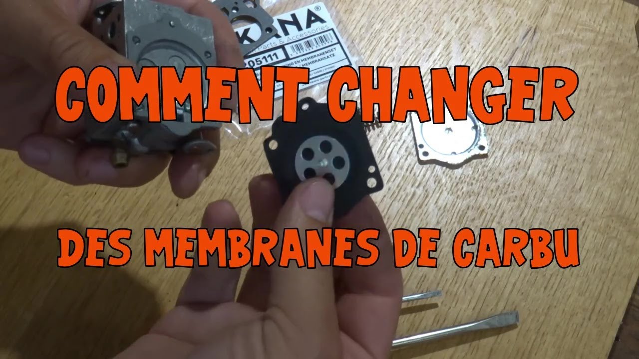 Changer des membranes carburateur/Briggs&Stratton 