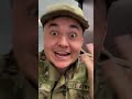 Military soldier surprises wife at work! #shorts