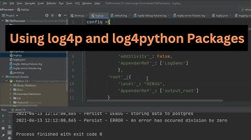 PySpark Logging in Python | Using log4p and log4python Packages in PyCharm