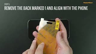 PanzerGlass iPhone 14 Pro / Pro Max - Classic Fit Easy Installation
