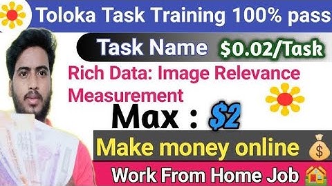 Earn $0.02 🔥🤩//Rich Data: Image Relevance Measurement //Make money online