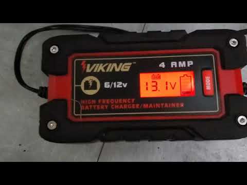 Viking 4 amp High Frequency Charger Reviewed - YouTube