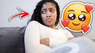 IGNORING HER FOR 24 HOURS PRANK! 🥺😍💕 *VERY EMOTIONAL* |ImHundro