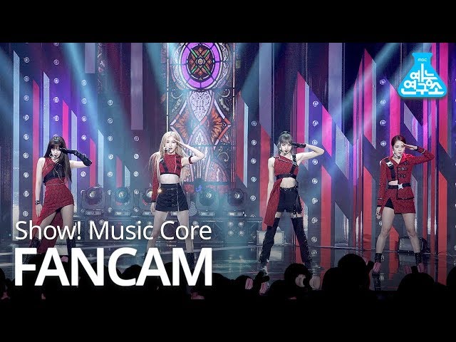 [FAN CAM] Kill This Love BLACKPINK in 4K @Show!MusicCore_20190406 class=