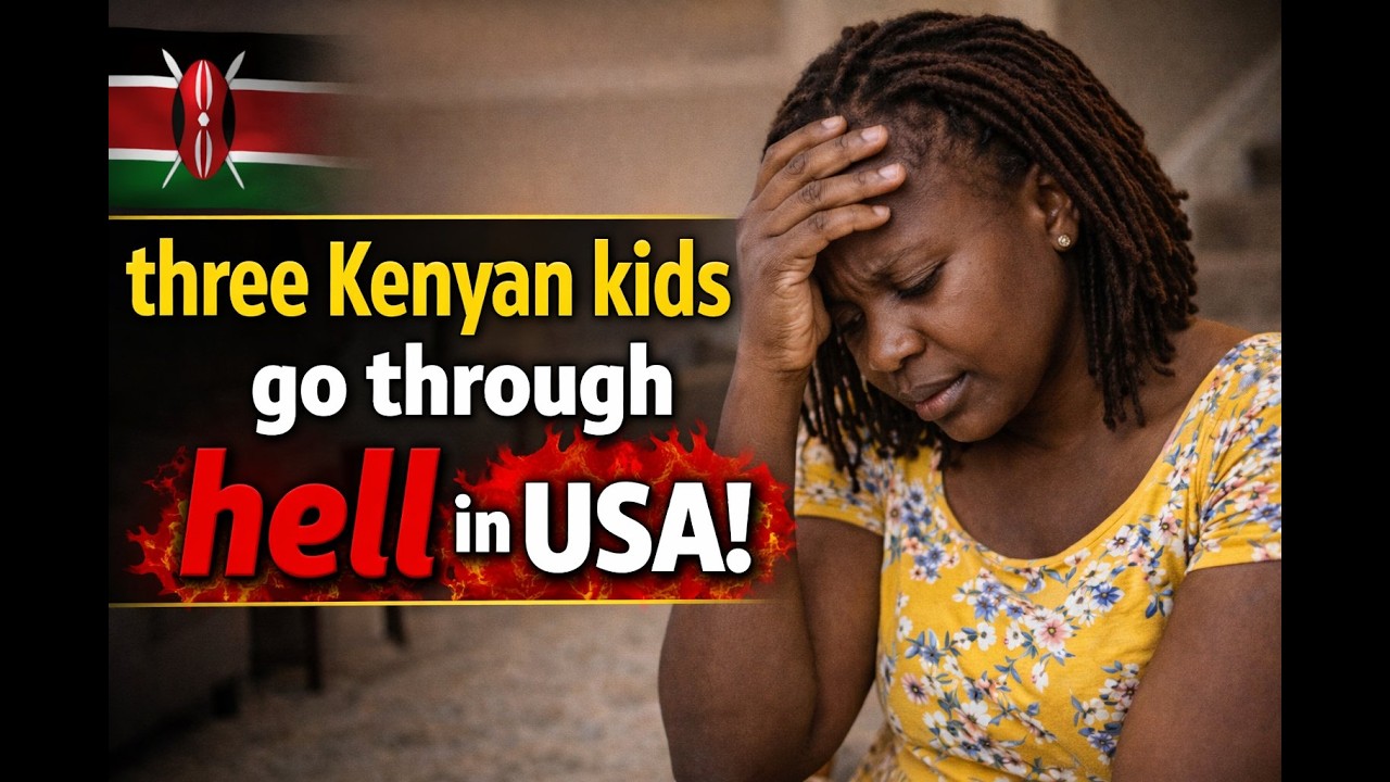 Three Kenyan Kids go through hell in America!