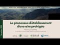 Conservation srie aires protges  le processus dtablissement dune aire protge