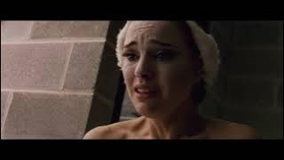 lesbian rivalry scene Natalie Portman vs Mila Kunis in classical ballet from Black Swan, 2010