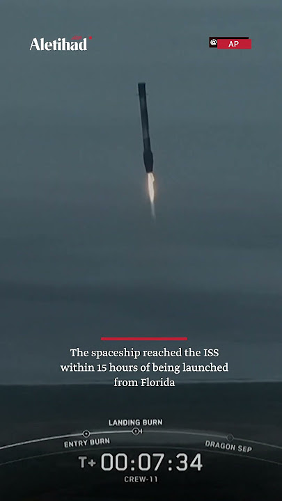 SpaceX's Crew 11 astronauts arrive at the International Space Station