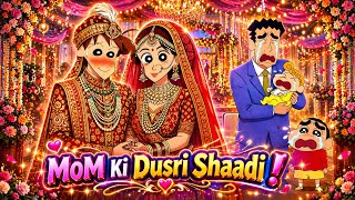 Shinchan New Episode Hindi  Mom Ki Dusri Shaadi   Emotional Ending Jo Aap Bhool Nahi Paoge  