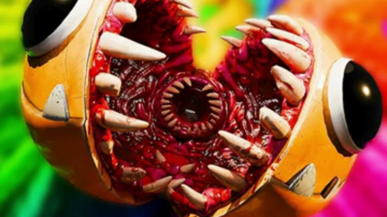 yarnaby rainbow lion toy sings a song (poppy playtime chapter 4)