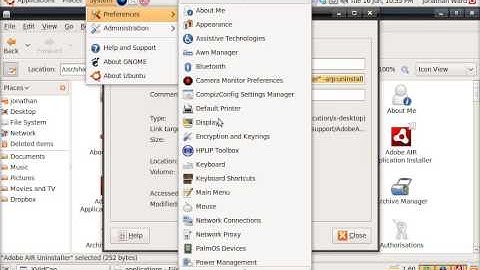 Create a new menu entry in Ubuntu 9.04