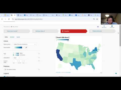 Creating US Maps with Datawrapper