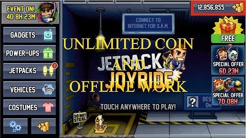 Jetpack Joyride (MOD, Unlimited Coins) By Modding Game