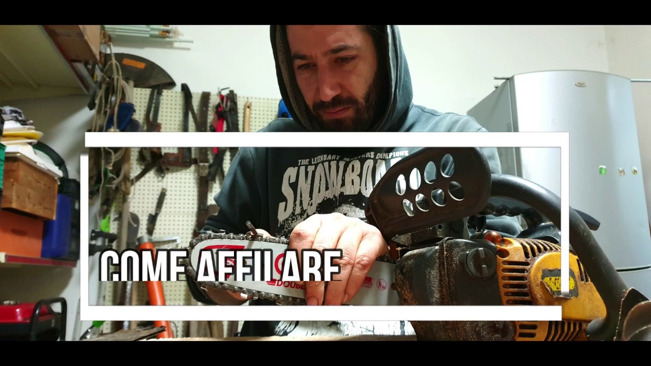 come-affilare-la-catena-della-motosega-youtube
