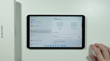 Samsung Galaxy Tab A11/A11+: de positie van de navigatieknoppen wijzigen