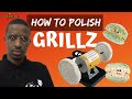 HOW TO MAKE GOLD TEETH GRILLZ: How To Clean & Polish Gold Grillz From Home (Fix Your Grillz)