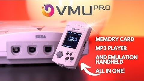 VMUPro Handheld & Visual Memory Card for Dreamcast
