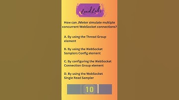 How can JMeter simulate multiple concurrent WebSocket connections?