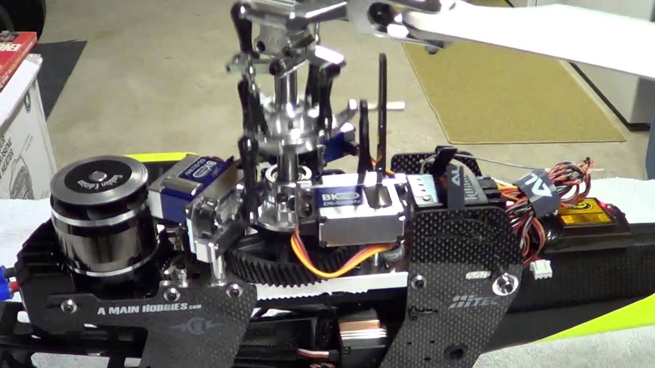 Bert Kammerer ds 500 hv servos speed test on Goblin 500 YouTube