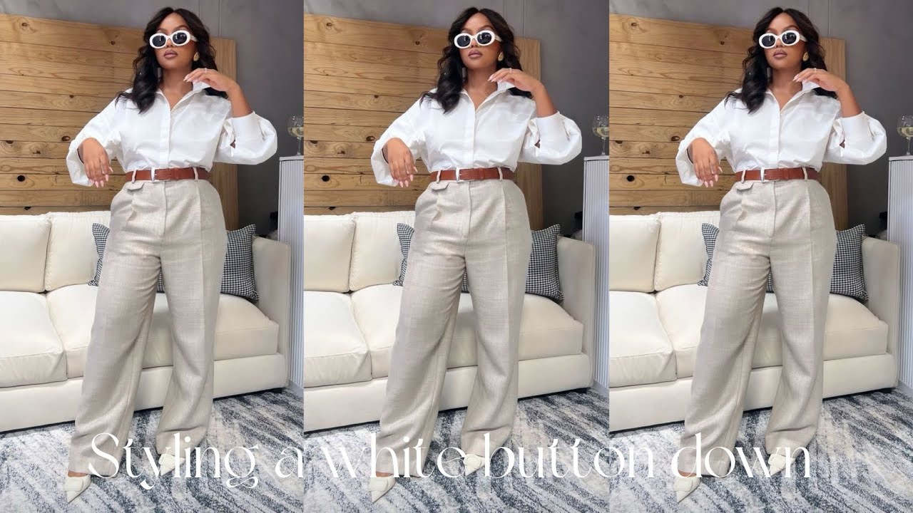 Styling ideas : White button down (old money style)