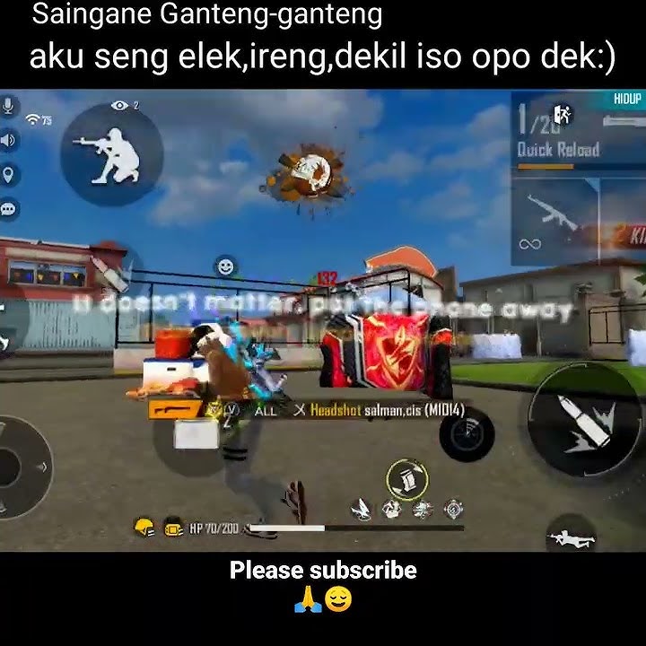 Story wa Free Fire 30 detik DJ Be Alright #shorts #freefire #garena