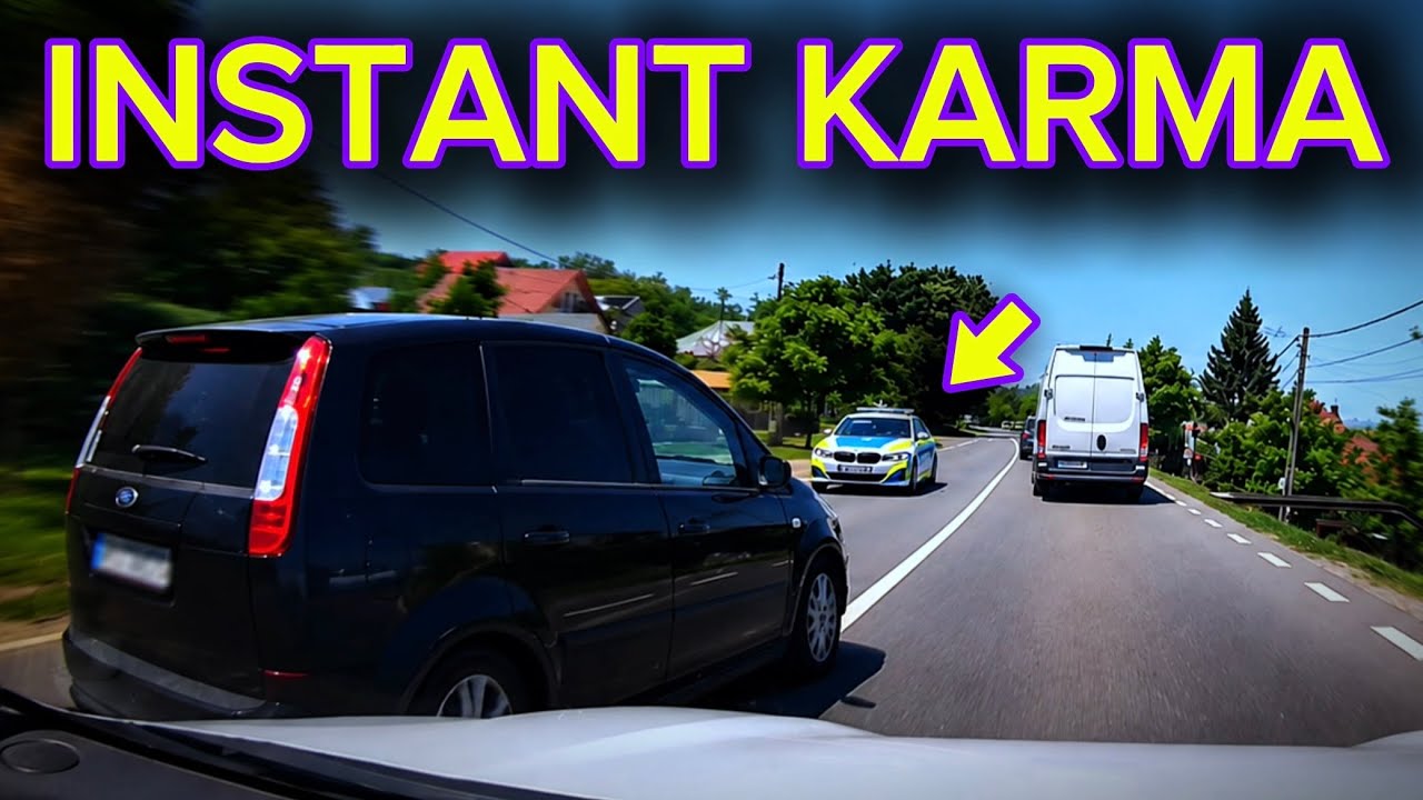 BEST OF INSTANT KARMA & POLITIE IN ACTIUNE: Smecheri, vitezomani si pe telefon | Dashcam Romania