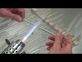 Scientific Glassblowing training - manipulation Practise - twist