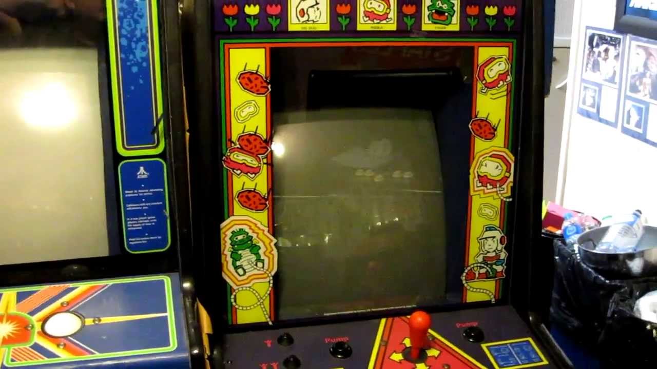 Atari Dig Dug Cabaret Repair Part 1 Youtube