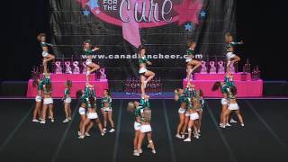 Cheer Sport Great White Sharks  Int'l Open AllGirl 5  Run 2