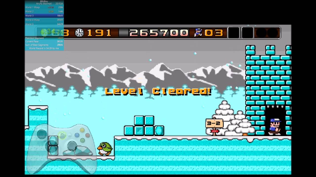 8BitBoy Speedrun in 30.35