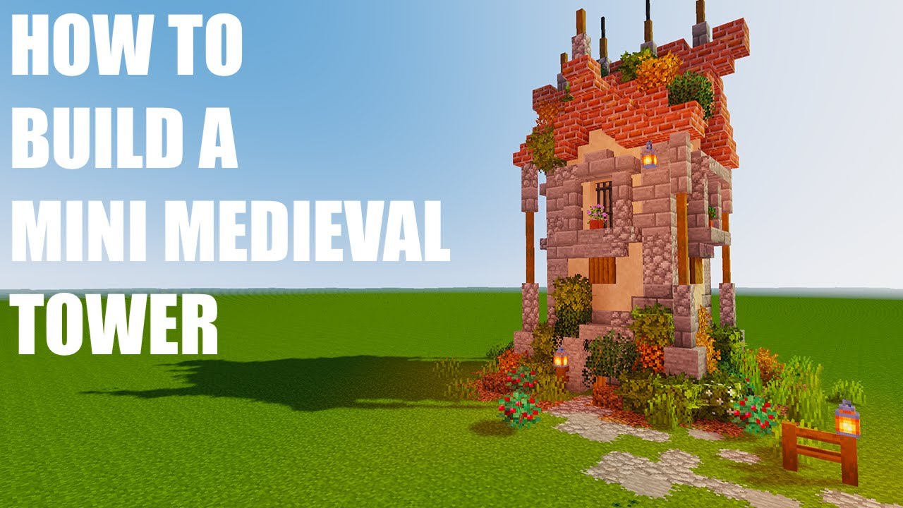 How To Build A MINI MEDIEVAL TOWER - Building Tutorial - YouTube