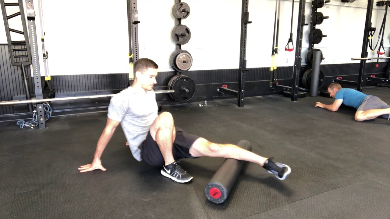 Foam rolling calves YouTube