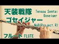 天装戦隊ゴセイジャー/NoB(Project.R)【フルートで演奏してみた】Tensou Sentai Goseiger