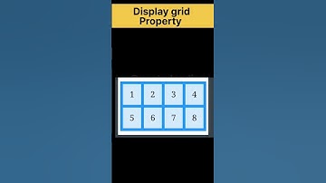 Display Grid Property | Css display grid | #shorts #gridlayout #grid #css