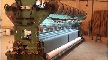 China raschel warp knitting machine for making fishing net