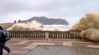 Catastrofe en el mar de Laredo (Cantabria)