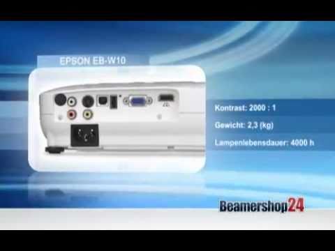 Epson EB-W10 - Praktischer Home und Office Allround-Beamer