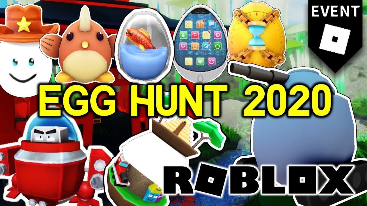 HOW TO GET ALL EGGS ROBLOX EASTER EGG HUNT 2020 YouTube
