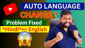 🔥 YouTube Video Language Auto Change Problem Fixed | Hindi to English Issue Solve 2025