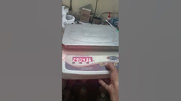 UNITED Electronic weighing machine program & calibration #30 kg table top#