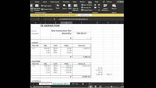 UNIT PRICE ANALYSIS