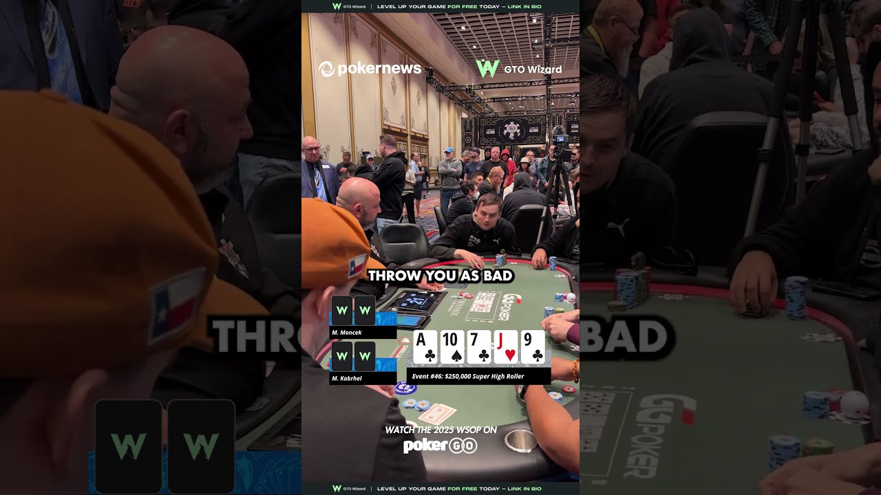 Martin Kabrhel Doesn T Want To Bust Texas Mike But He Might Anyway Pokernews Wsop2025