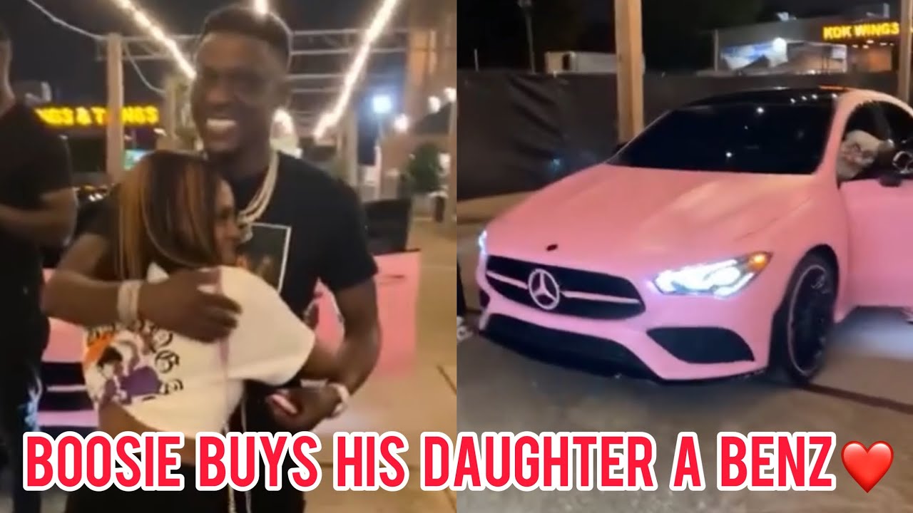 Boosie Surprises His Daughter With A Pink Benz At Her Sweet 16 Birthday Party YouTube