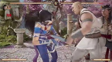 Mortal Kombat 1 Liu Kang VS Kitana