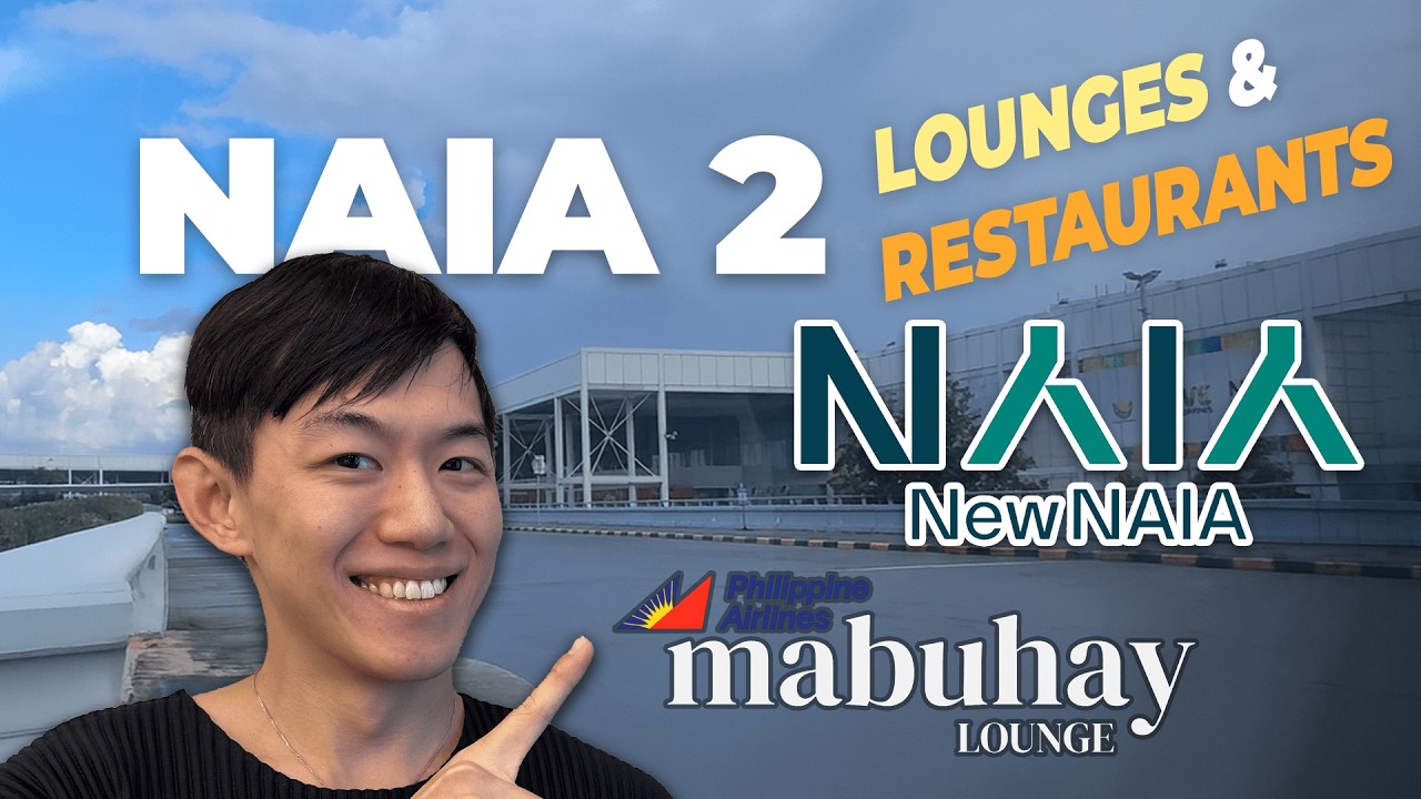 NAIA Terminal 2 Tour with Philippine Airlines Mabuhay Lounge!