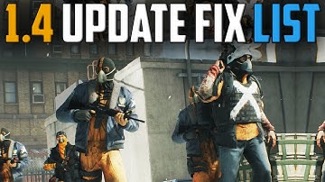 The Division | My Patch 1.4 Fix List