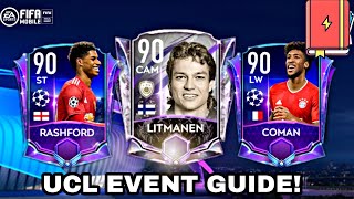 UCL EVENT GUIDE | FREE 89 OVR PLAYER! FIFA MOBILE UCL EVENT | PACK OPENING | FIFA MOBILE 21