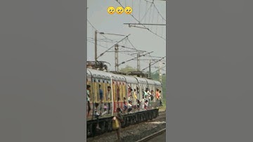 Electric Power-Cut Stop Train, All Pantograph Down #Shorts