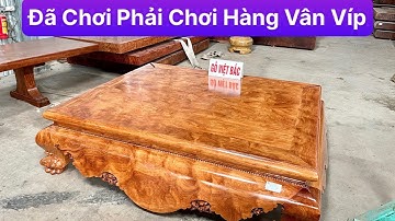 Chiếc Sập Trơn Chân Quỳ Gỗ Gõ Đỏ Pachy Vân Víp Đẹp Lên Nhiều Lần Khi Hoàn Thiện | SGTC248